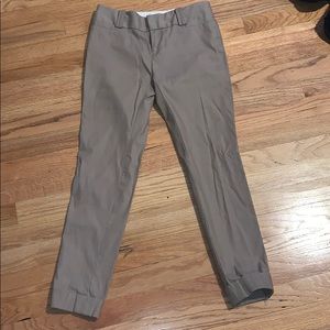 Banana republic khaki crop 00